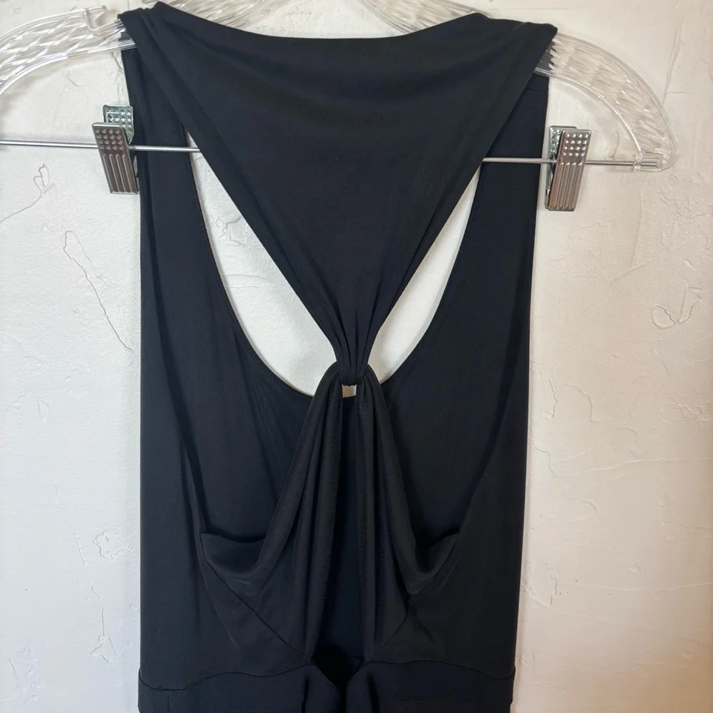 BCBGMaxAzria Black Backless Cut Out Sundress - Picture 3 of 5